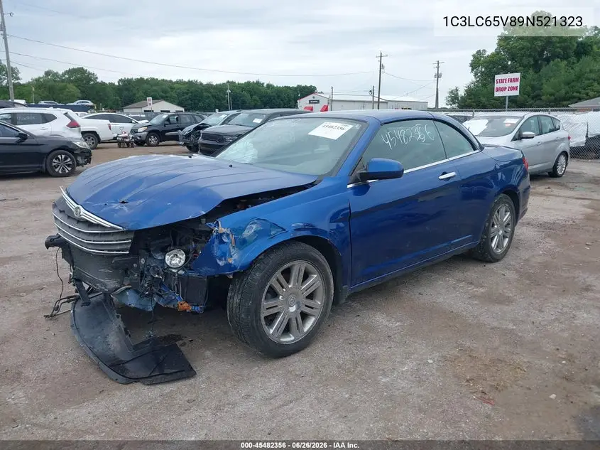 2009 Chrysler Sebring Limited VIN: 1C3LC65V89N521323 Lot: 45482356