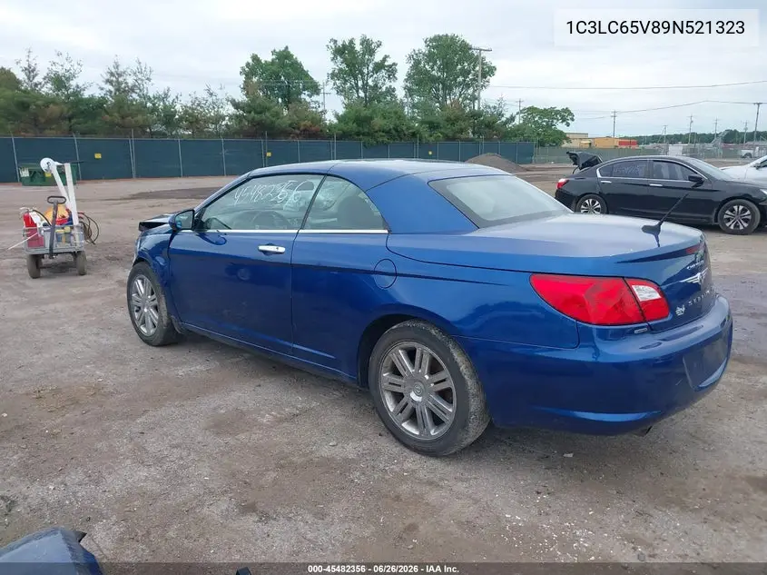 2009 Chrysler Sebring Limited VIN: 1C3LC65V89N521323 Lot: 45482356