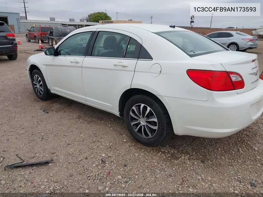 2010 Chrysler Sebring Touring VIN: 1C3CC4FB9AN173593 Lot: 44719593