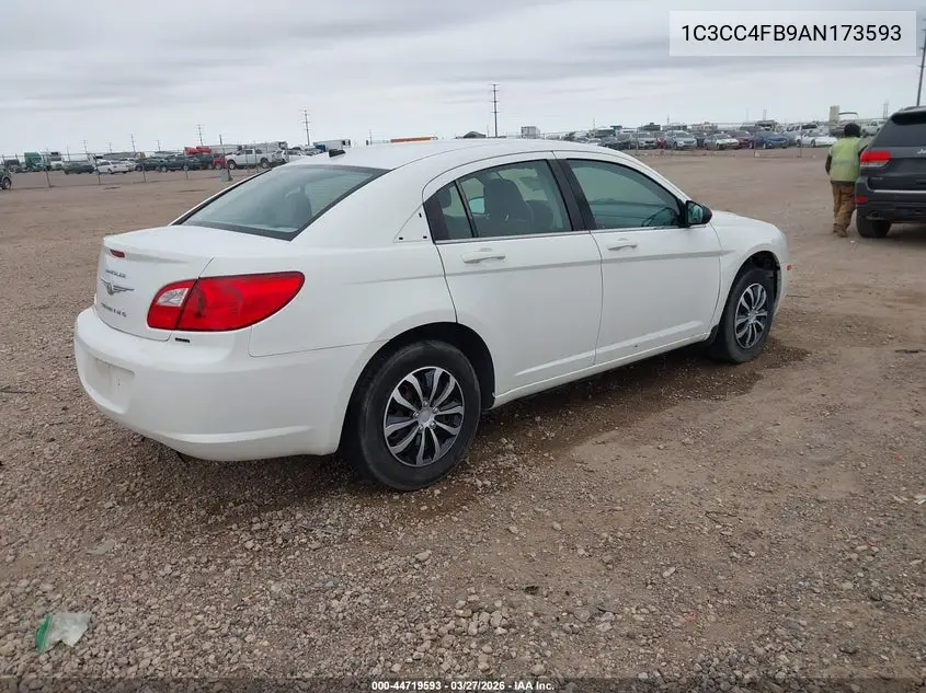 2010 Chrysler Sebring Touring VIN: 1C3CC4FB9AN173593 Lot: 44719593