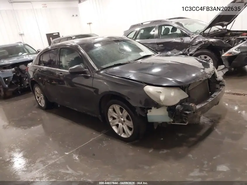 2010 Chrysler Sebring Touring VIN: 1C3CC4FB3AN202635 Lot: 44827644