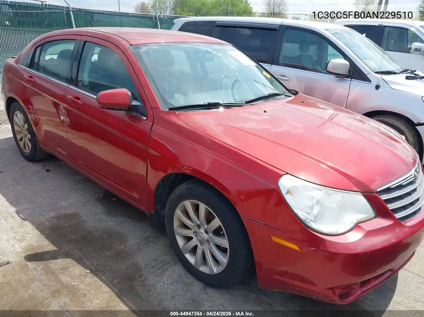 2010 Chrysler Sebring Limited VIN: 1C3CC5FB0AN229510 Lot: 44947354