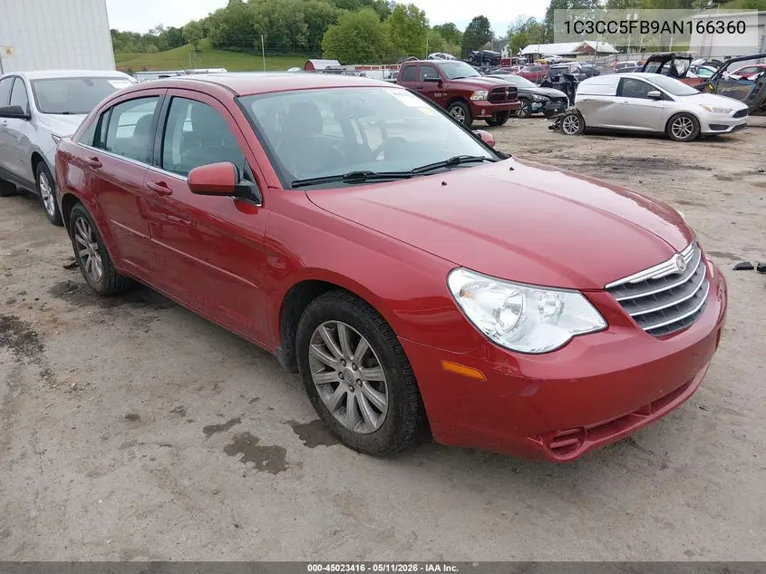 2010 Chrysler Sebring Limited VIN: 1C3CC5FB9AN166360 Lot: 45023416