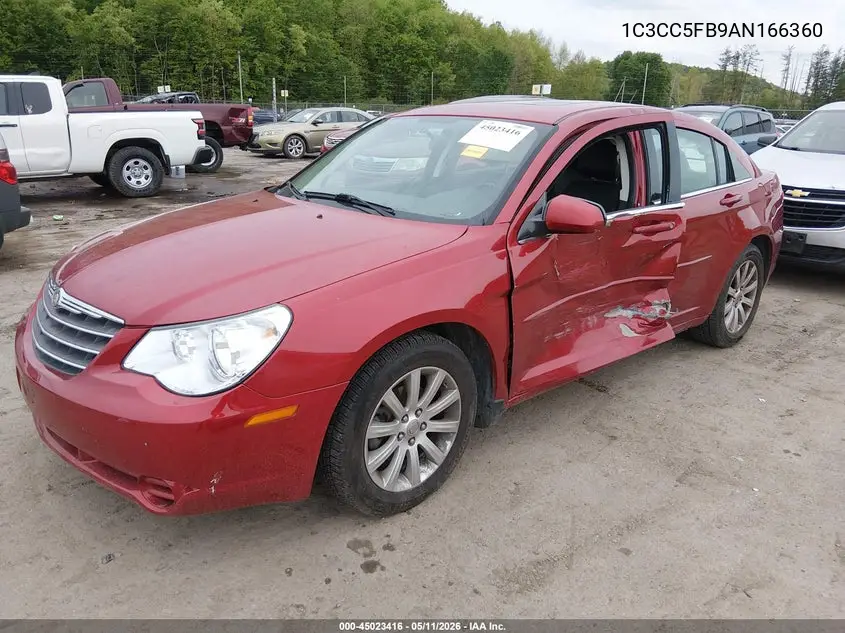 2010 Chrysler Sebring Limited VIN: 1C3CC5FB9AN166360 Lot: 45023416