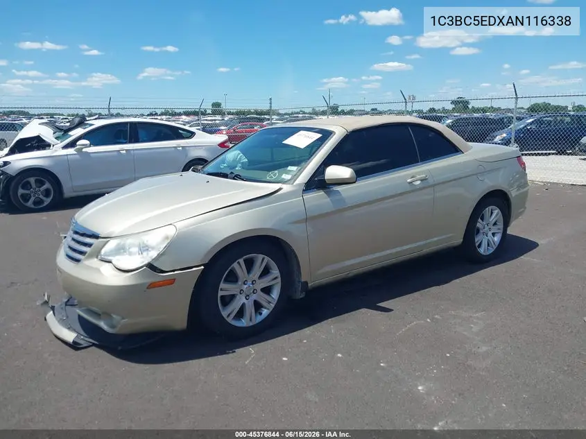 2010 Chrysler Sebring Touring VIN: 1C3BC5EDXAN116338 Lot: 45376844