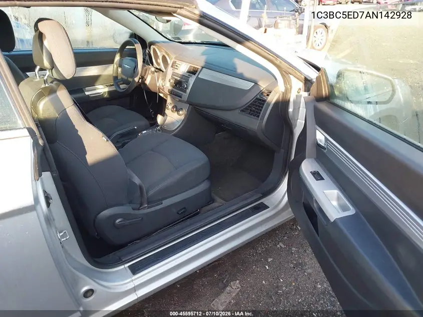 2010 Chrysler Sebring Touring VIN: 1C3BC5ED7AN142928 Lot: 45595712