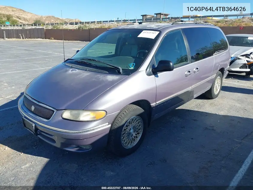 1996 Chrysler Town & Country Lxi VIN: 1C4GP64L4TB364626 Lot: 45322707