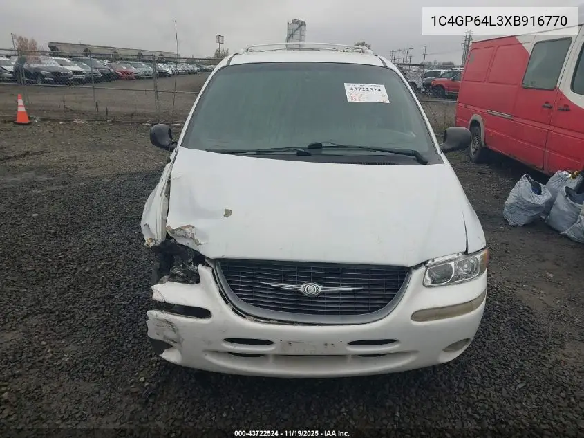 1C4GP64L3XB916770 1999 Chrysler Town & Country Limited