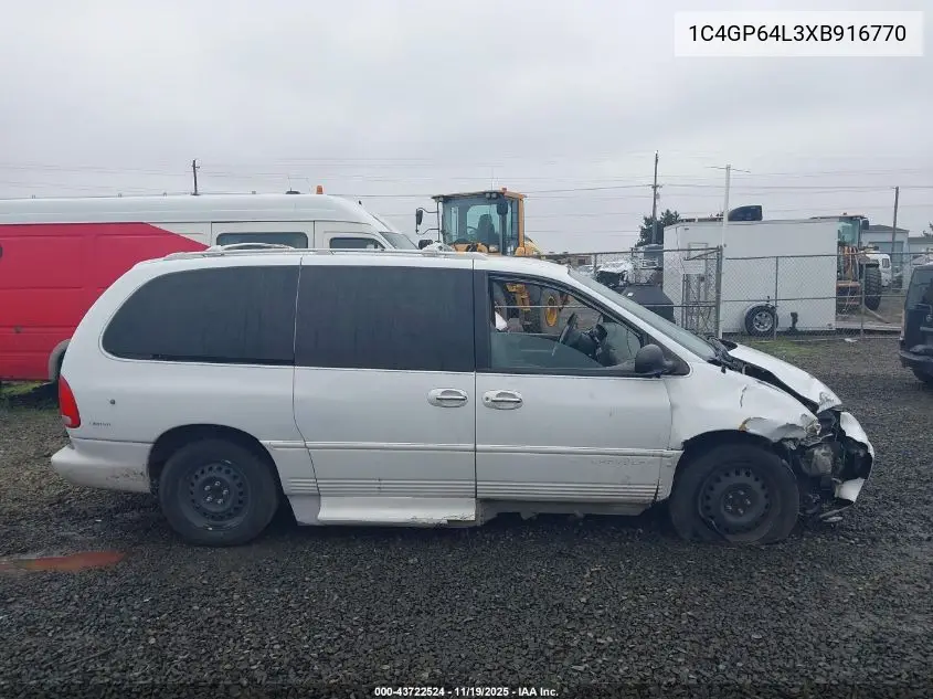 1C4GP64L3XB916770 1999 Chrysler Town & Country Limited