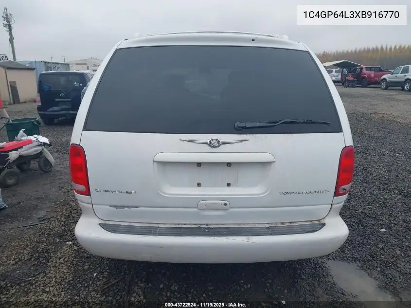 1C4GP64L3XB916770 1999 Chrysler Town & Country Limited