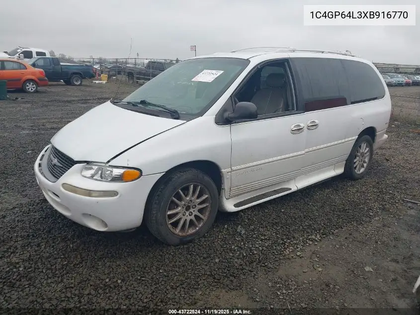 1C4GP64L3XB916770 1999 Chrysler Town & Country Limited