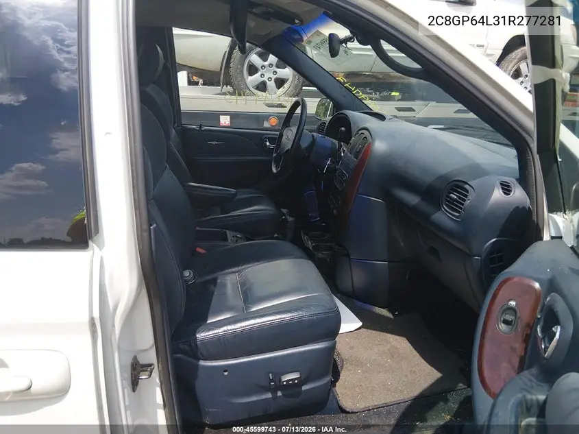 2001 Chrysler Town & Country Limited VIN: 2C8GP64L31R277281 Lot: 45599743
