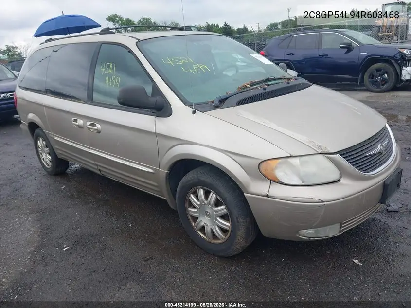 2004 Chrysler Town & Country Touring VIN: 2C8GP54L94R603468 Lot: 45214199