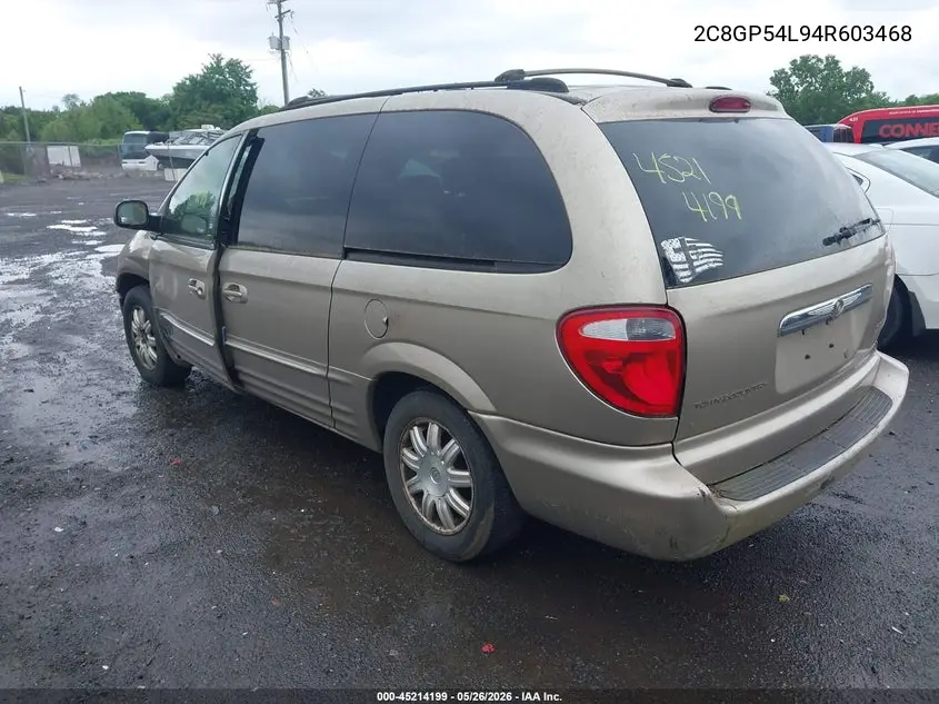 2004 Chrysler Town & Country Touring VIN: 2C8GP54L94R603468 Lot: 45214199