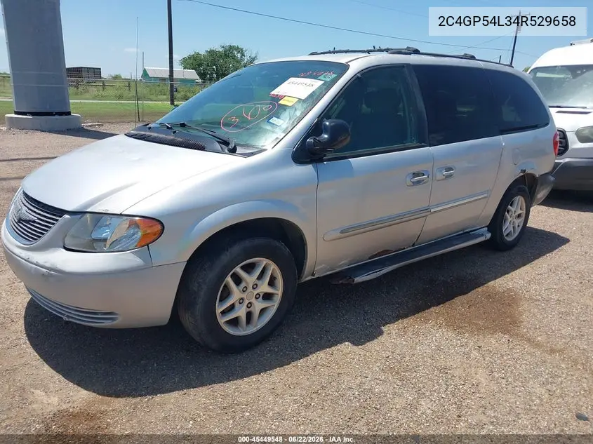 2004 Chrysler Town & Country Touring VIN: 2C4GP54L34R529658 Lot: 45449548
