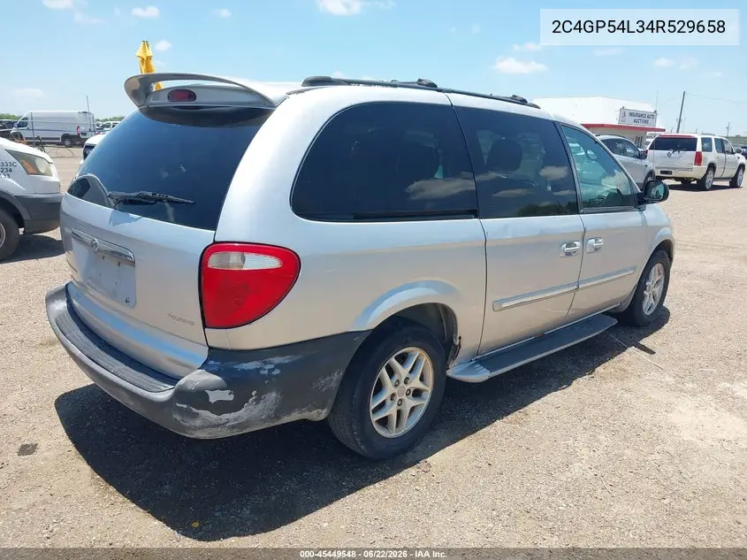 2004 Chrysler Town & Country Touring VIN: 2C4GP54L34R529658 Lot: 45449548