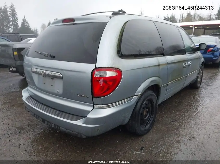 2C8GP64L45R244313 2005 Chrysler Town & Country Limited