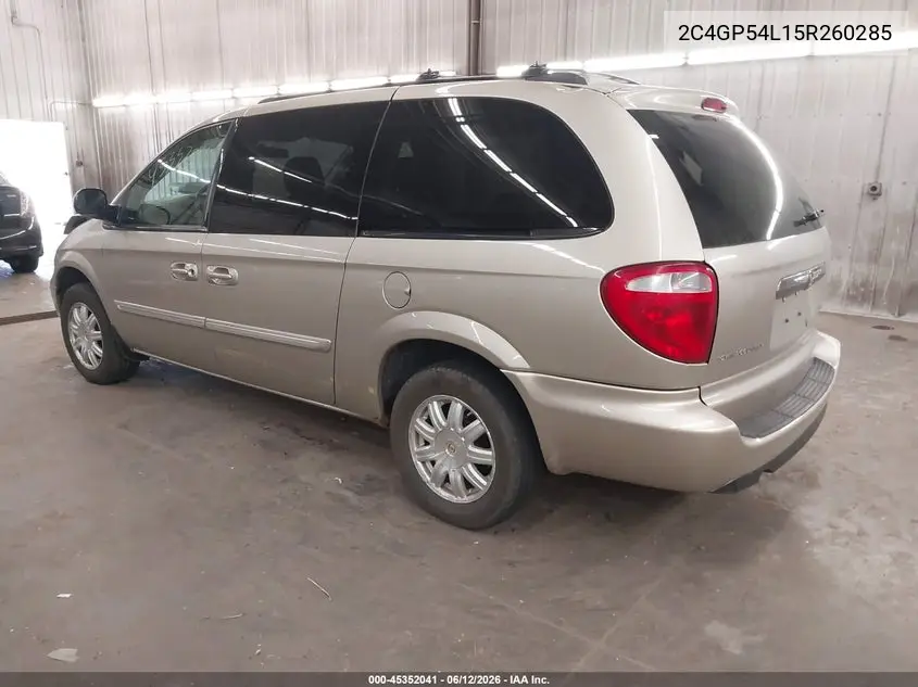 2005 Chrysler Town & Country Touring VIN: 2C4GP54L15R260285 Lot: 45352041