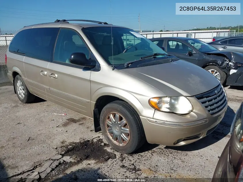 2005 Chrysler Town & Country Limited VIN: 2C8GP64L35R267453 Lot: 45597665