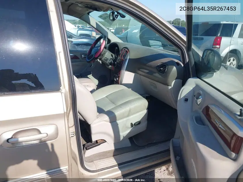 2005 Chrysler Town & Country Limited VIN: 2C8GP64L35R267453 Lot: 45597665