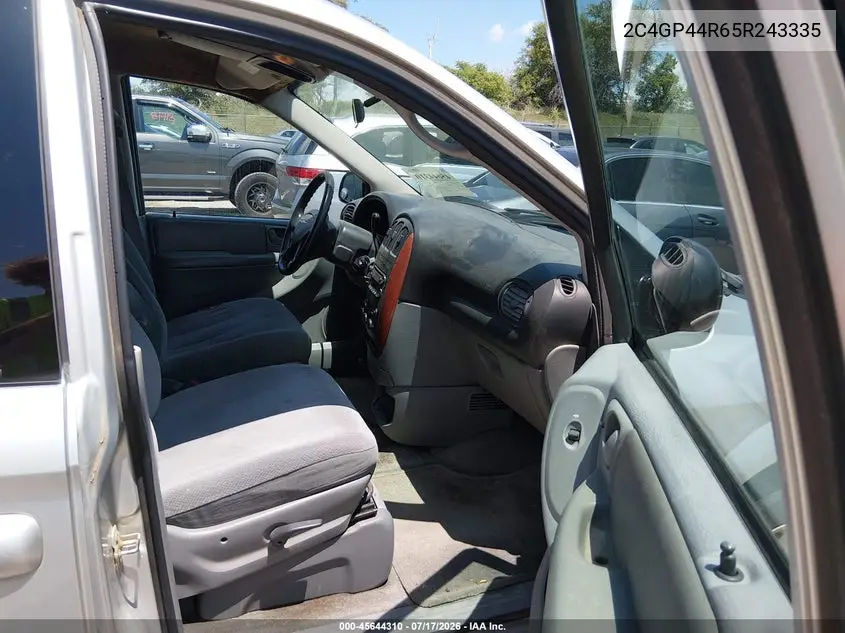2005 Chrysler Town & Country Lx VIN: 2C4GP44R65R243335 Lot: 45644310