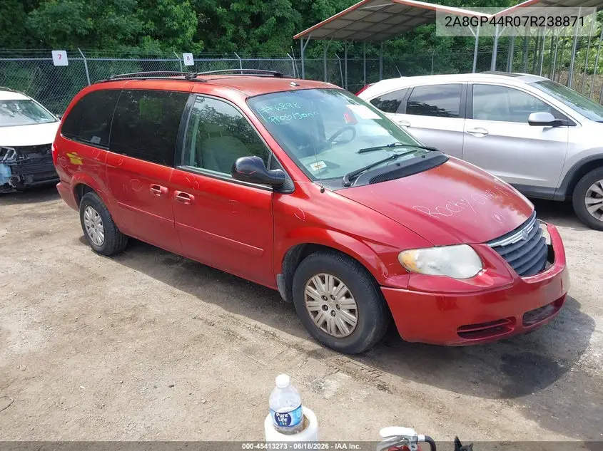 2007 Chrysler Town & Country Lx VIN: 2A8GP44R07R238871 Lot: 45413273