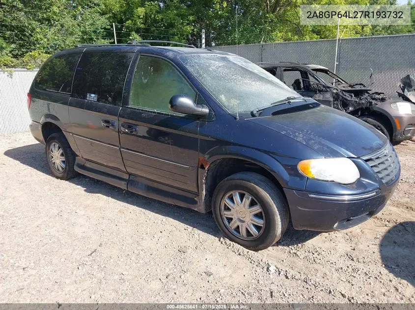 2007 Chrysler Town & Country Limited VIN: 2A8GP64L27R193732 Lot: 45625641