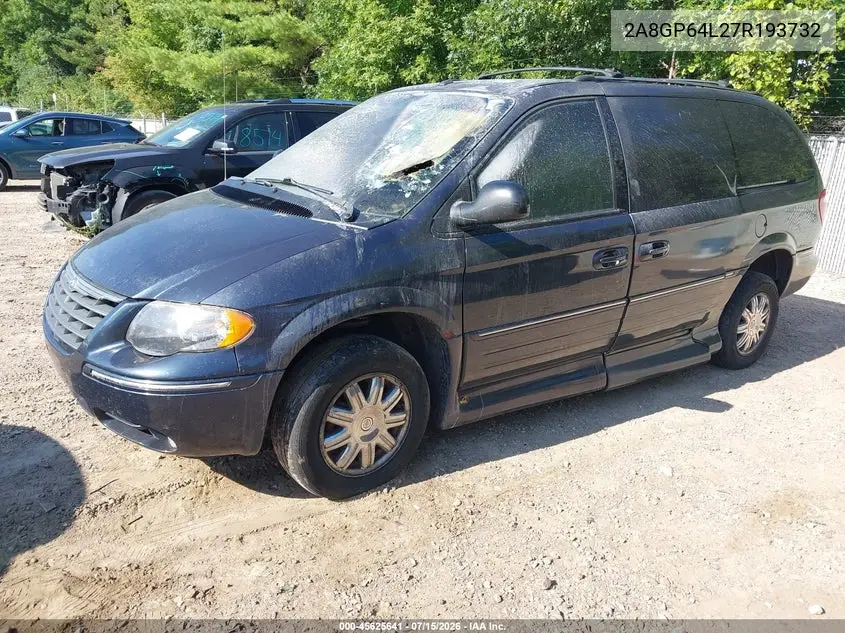 2007 Chrysler Town & Country Limited VIN: 2A8GP64L27R193732 Lot: 45625641