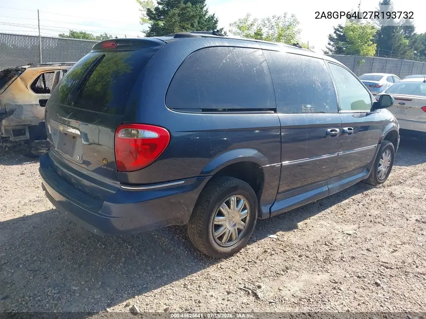 2007 Chrysler Town & Country Limited VIN: 2A8GP64L27R193732 Lot: 45625641