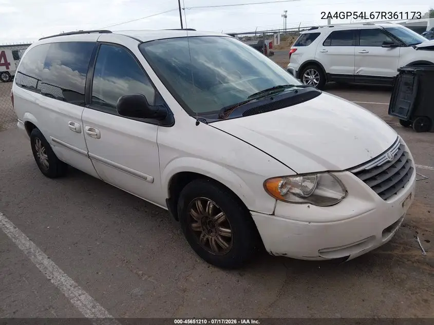 2007 Chrysler Town & Country Touring VIN: 2A4GP54L67R361173 Lot: 45651210