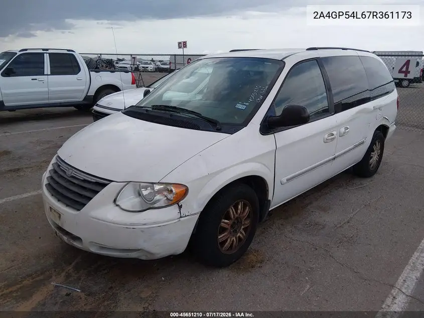 2007 Chrysler Town & Country Touring VIN: 2A4GP54L67R361173 Lot: 45651210