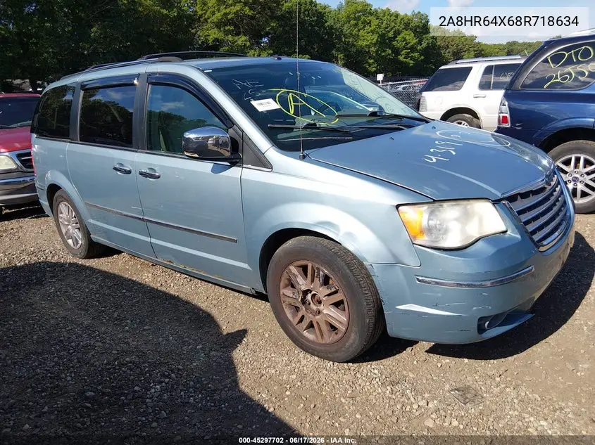 2008 Chrysler Town & Country Limited VIN: 2A8HR64X68R718634 Lot: 45297702