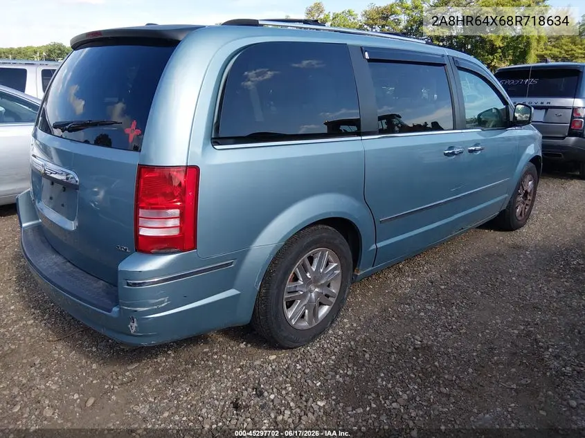 2008 Chrysler Town & Country Limited VIN: 2A8HR64X68R718634 Lot: 45297702
