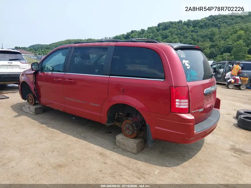 2008 Chrysler Town & Country Touring VIN: 2A8HR54P78R702226 Lot: 45528015