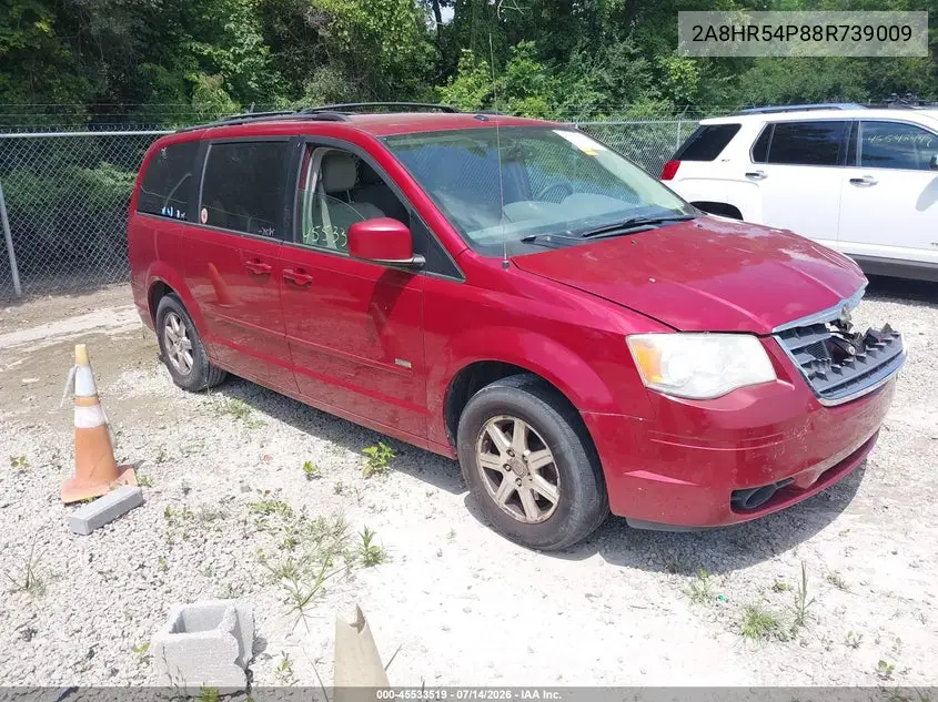 2008 Chrysler Town & Country Touring VIN: 2A8HR54P88R739009 Lot: 45533519