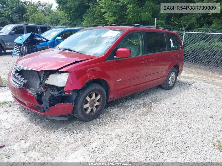 2008 Chrysler Town & Country Touring VIN: 2A8HR54P88R739009 Lot: 45533519