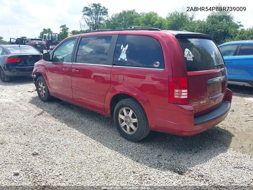 2008 Chrysler Town & Country Touring VIN: 2A8HR54P88R739009 Lot: 45533519
