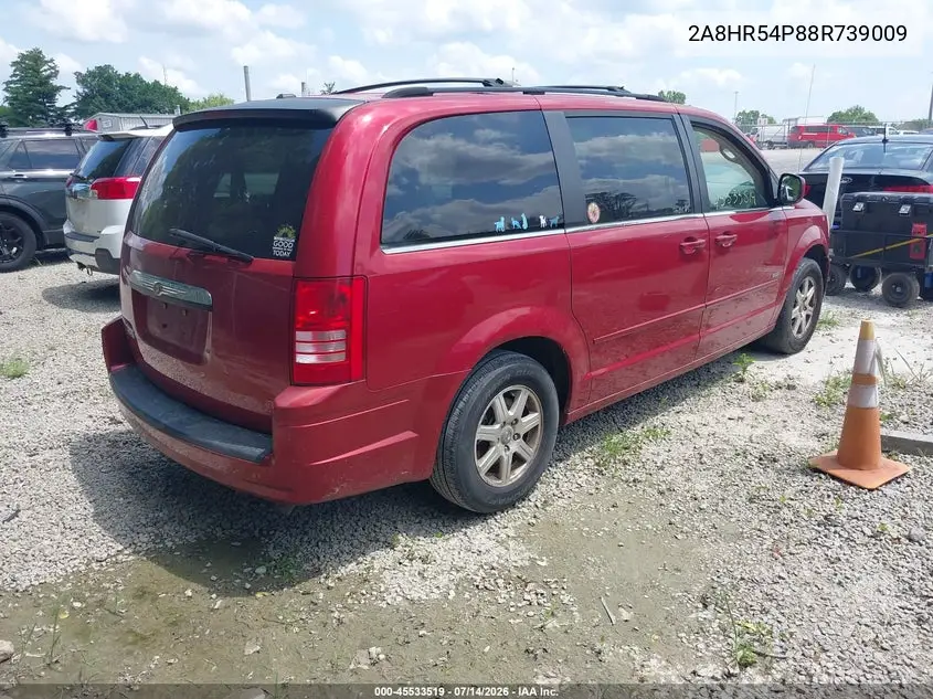 2008 Chrysler Town & Country Touring VIN: 2A8HR54P88R739009 Lot: 45533519