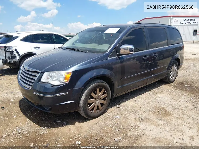 2008 Chrysler Town & Country Touring VIN: 2A8HR54P98R662568 Lot: 45609196