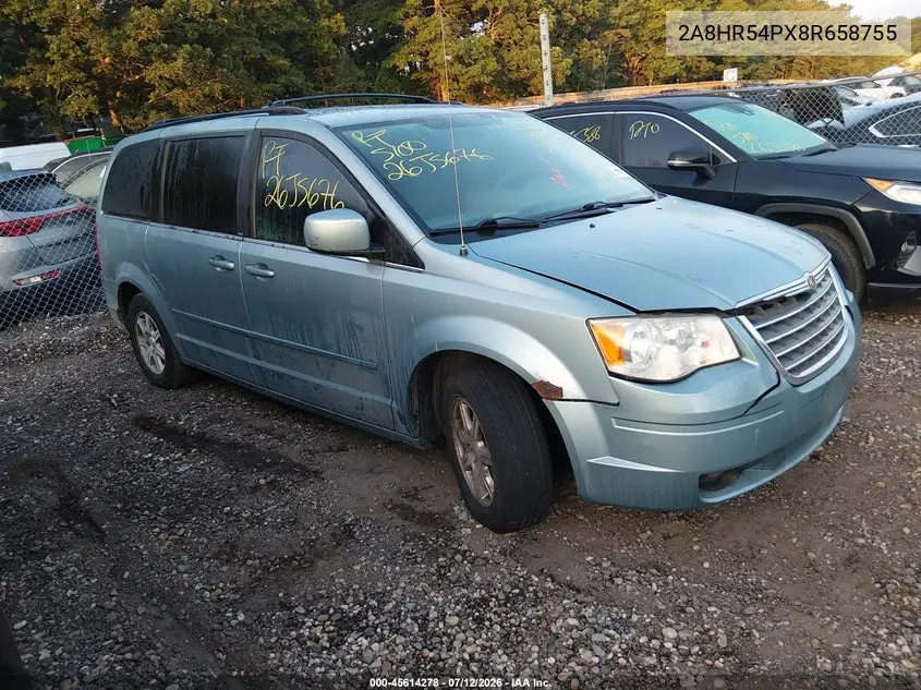 2008 Chrysler Town & Country Touring VIN: 2A8HR54PX8R658755 Lot: 45614278
