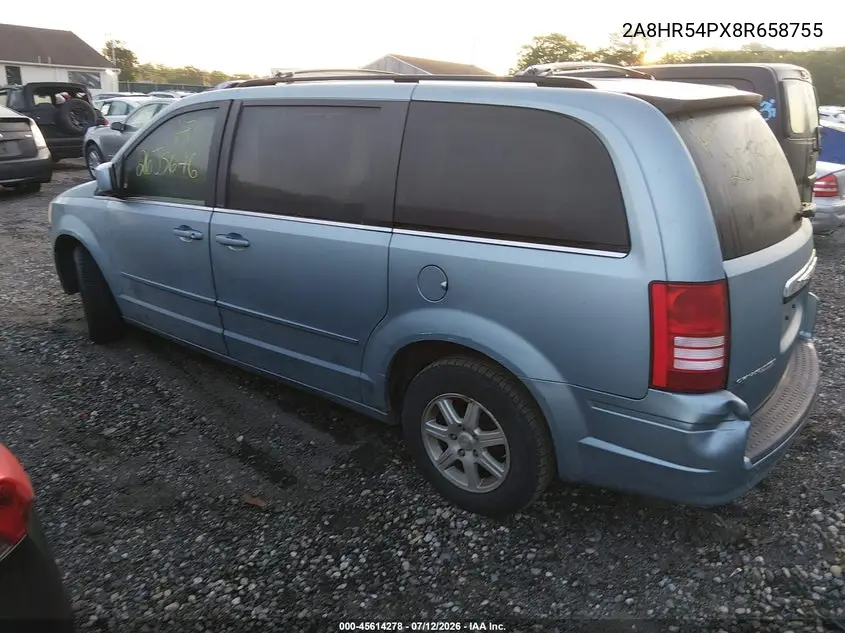 2008 Chrysler Town & Country Touring VIN: 2A8HR54PX8R658755 Lot: 45614278