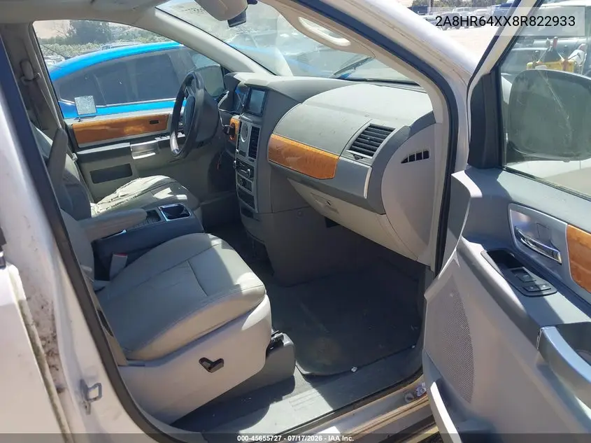 2008 Chrysler Town & Country Limited VIN: 2A8HR64XX8R822933 Lot: 45655727