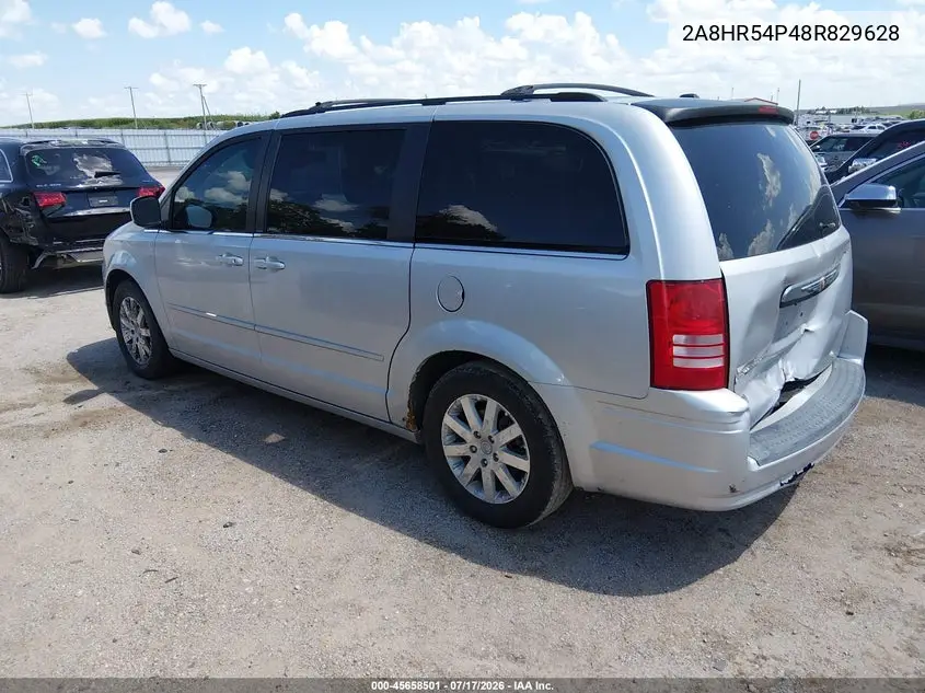2008 Chrysler Town & Country Touring VIN: 2A8HR54P48R829628 Lot: 45658501