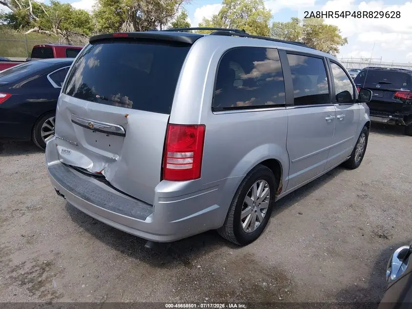 2008 Chrysler Town & Country Touring VIN: 2A8HR54P48R829628 Lot: 45658501