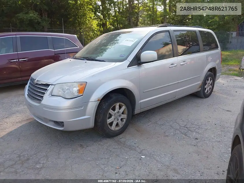 2008 Chrysler Town & Country Touring VIN: 2A8HR54P48R621765 Lot: 45671162