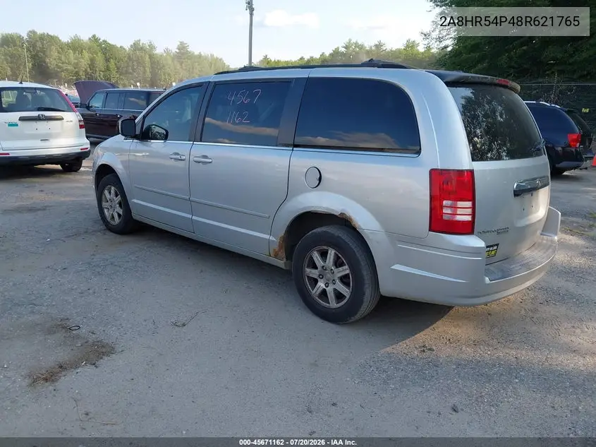 2008 Chrysler Town & Country Touring VIN: 2A8HR54P48R621765 Lot: 45671162