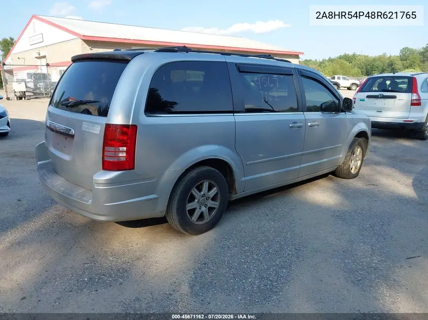 2008 Chrysler Town & Country Touring VIN: 2A8HR54P48R621765 Lot: 45671162