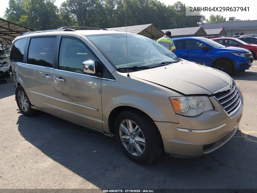 2009 Chrysler Town & Country Limited VIN: 2A8HR64X29R637941 Lot: 45630776