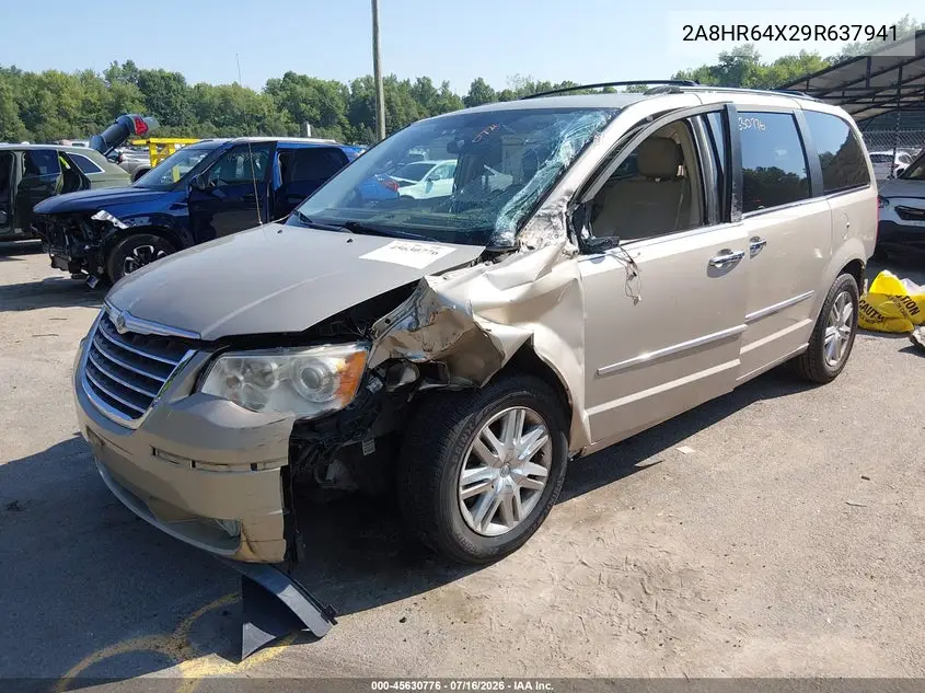2009 Chrysler Town & Country Limited VIN: 2A8HR64X29R637941 Lot: 45630776