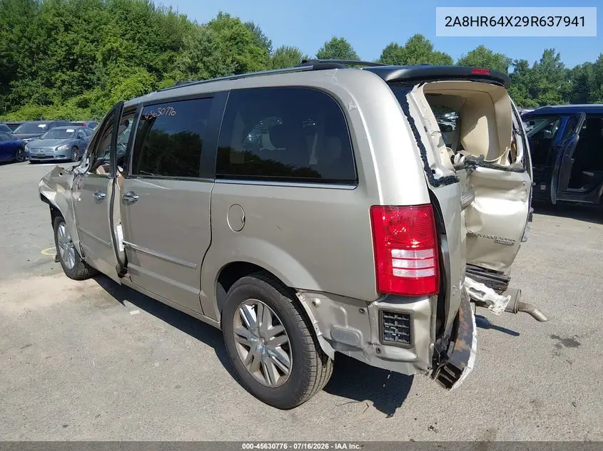 2009 Chrysler Town & Country Limited VIN: 2A8HR64X29R637941 Lot: 45630776